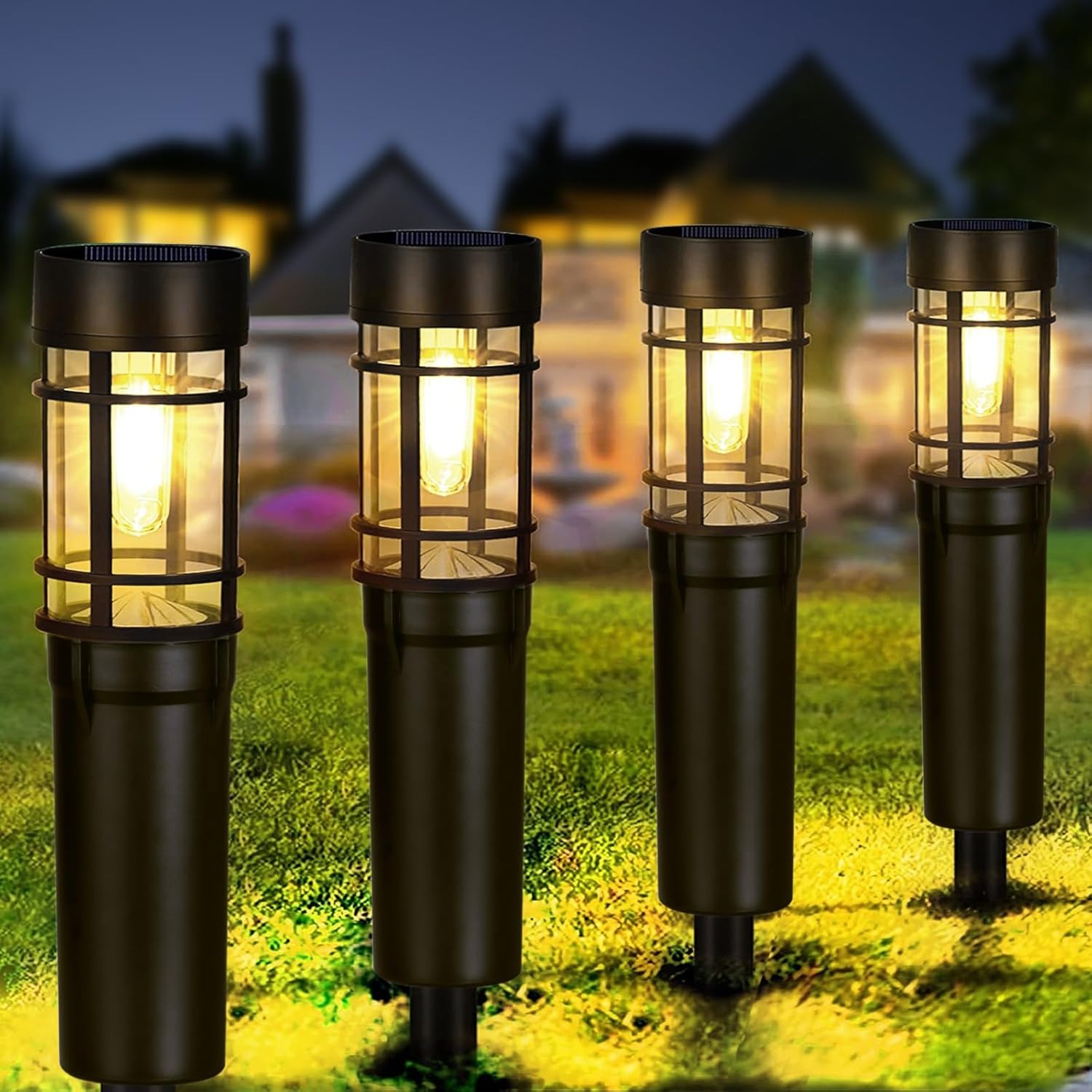 HAARAY Garden LED Solar Lights Outdoor